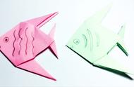 子若晰教你手工折纸：天使鱼的详细步骤