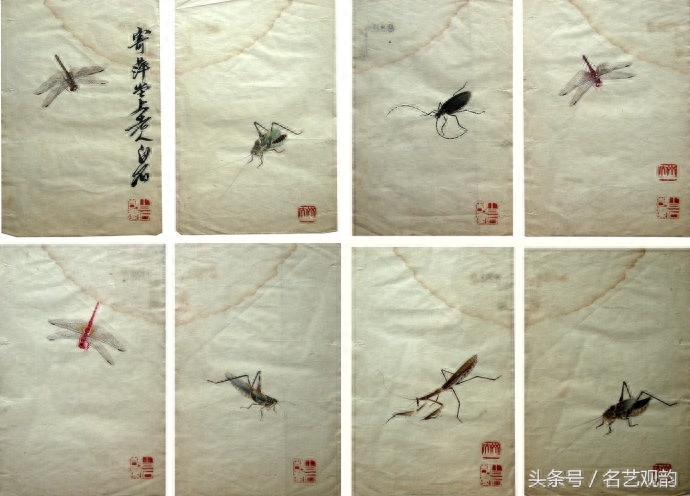 好作品会说话，齐白石经典虫草高清作品95幅